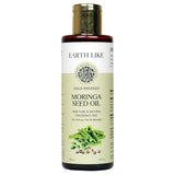 Earth Like Cold Pressed Moringa Seed Oil | 100% Pure & Natural - 100ml | for Face, Hair & body