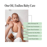 Earth Like Extra Virgin Coconut Oil | Baby Massage Oil – 100% Natural & Cold Pressed