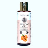 EarthLike 100% Pure Apricot Kernel Oil 100ml | Cold Pressed & Unrefined | Vitamin-Rich Hydration for Skin, Hair & Body
