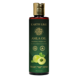 EarthLike Cold-Pressed Amla Hair Oil | Ayurvedic Formula for Hair Growth, Strength & Shine