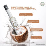 EARTH LIKE Wood Pressed Coconut Oil for Cooking, Skin Massage, Hair Care, Baby Massage |Cold Pressed