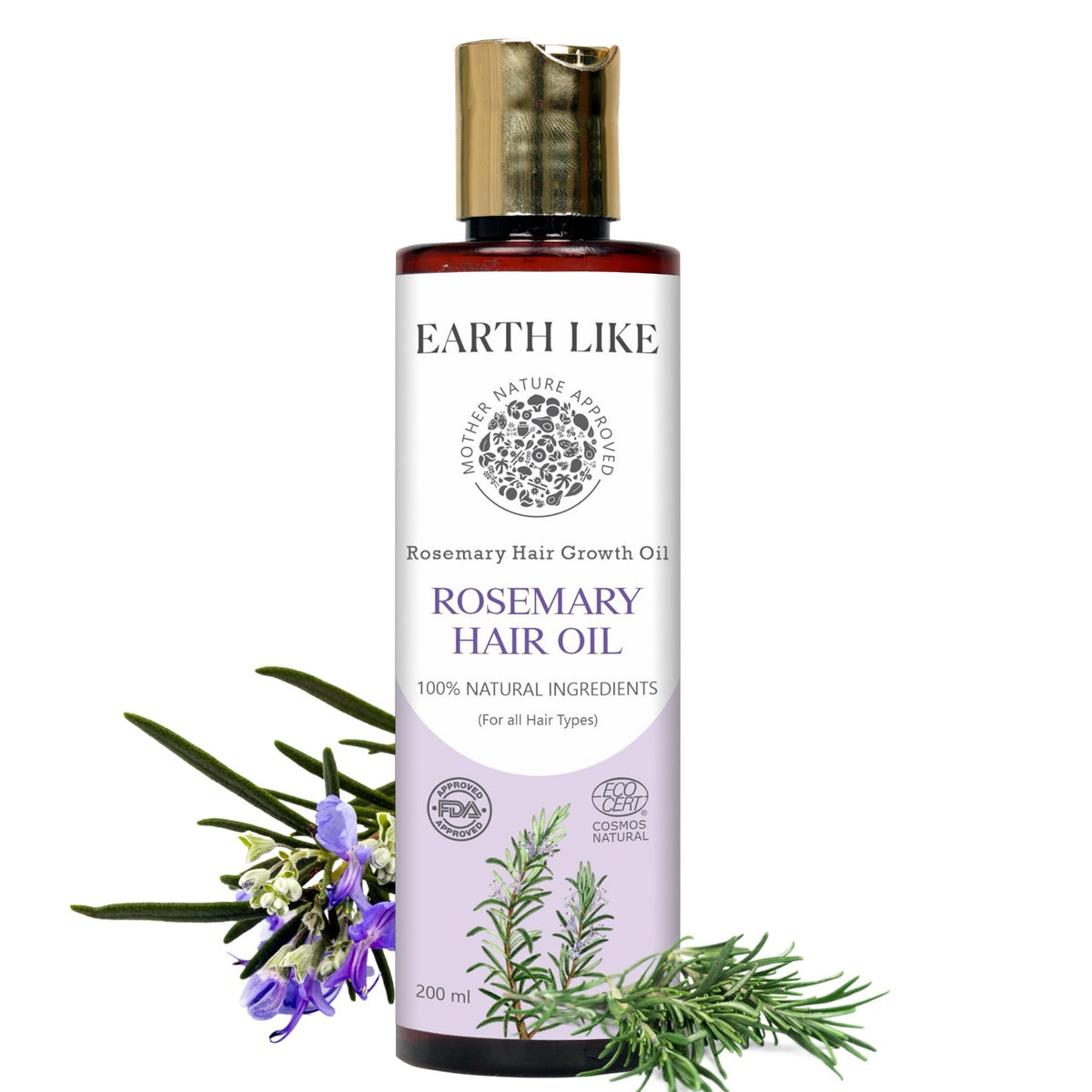 Earth Like Rosemary Hair Growth Oil