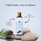 EARTH LIKE Cold Pressed Kalonji (Black Seed) Oil for Healthy & Strong Hair Scalp Nourishment | Skin Firming & Anti Aging Oil | All Hair & Skin Types | No Mineral & Silicon Oil (200ml)