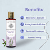 Earth Like Rosemary Hair Growth Oil 100ml
