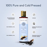 EARTH LIKE Cold Pressed Kalonji (Black Seed) Oil for Healthy & Strong Hair Scalp Nourishment | Skin Firming & Anti Aging Oil | All Hair & Skin Types | No Mineral & Silicon Oil (200ml)