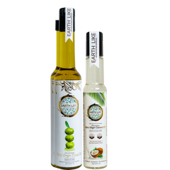 BUY Earth Like 500 ml Extra Virgin Olive Oil - GET Earth Like 250 ml Extra Virgin Coconut Oil FREE - Combo