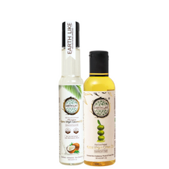 BUY Earth Like 250 ml Extra Virgin Coconut Oil – GET Earth Like 100 ml Extra Virgin Olive Oil FREE – Combo