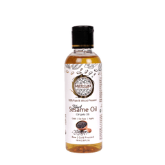 Earth Like Wood Pressed Black Sesame Gingelly Oil(Pure Kolhu/Kachi Ghani/cold pressed) Hair Skin Care