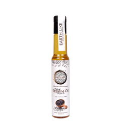 Earth Like Wood Pressed Black Sesame Gingelly Oil(Pure Kolhu/Kachi Ghani/cold pressed) Hair Skin Care