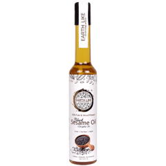 Earth Like Wood Pressed Black Sesame Gingelly Oil(Pure Kolhu/Kachi Ghani/cold pressed) Hair Skin Care