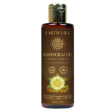 EarthLike Cold-Pressed Bhringraj Hair Oil | Ayurvedic Formula to Reduce Hair Fall & Promote Growth