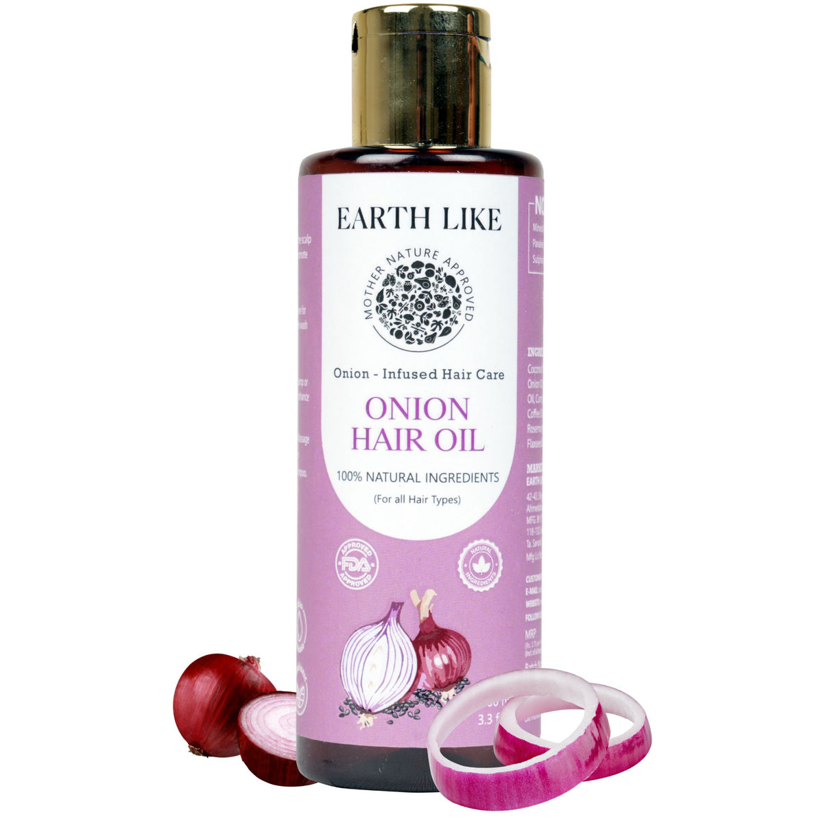Earth Like Onion Hair Oil